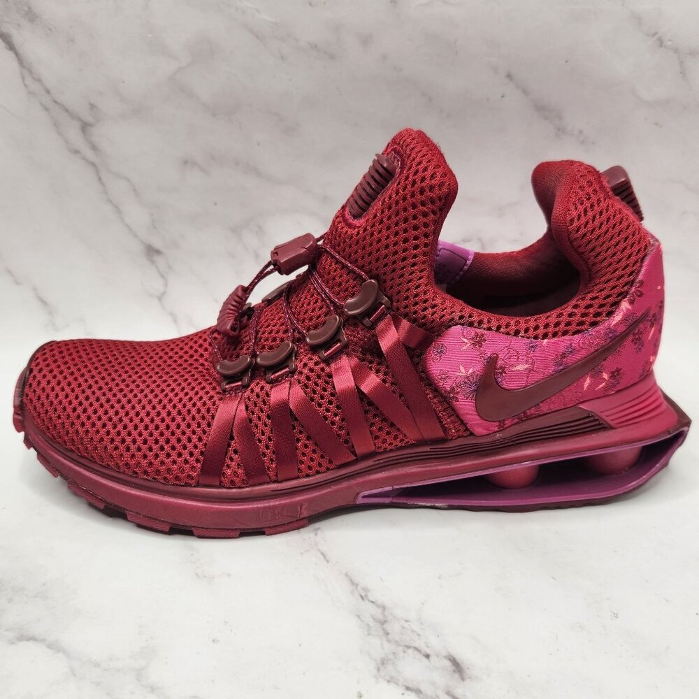 Nike Shox Gravity Women's Shoes Red Crush Sneakers AQ8554-606 Size 7.5